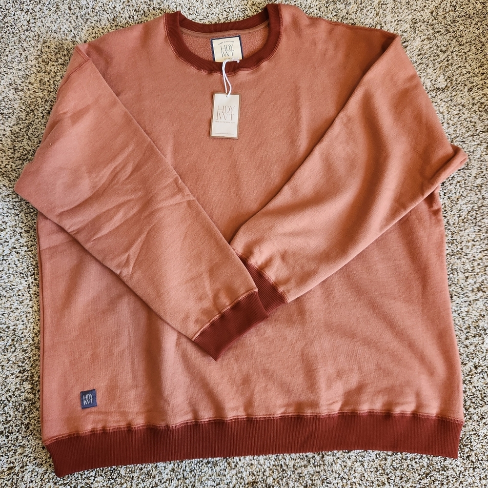 NWT How Do You Wear That cotton oversized sweatshirt HDYWT